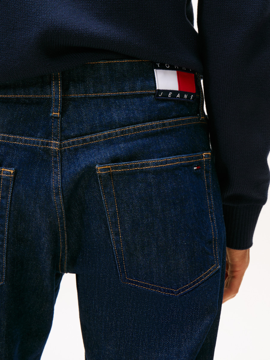 Tommy Jeans Ryan Slim Straight Leg Jeans - blau (1BK)