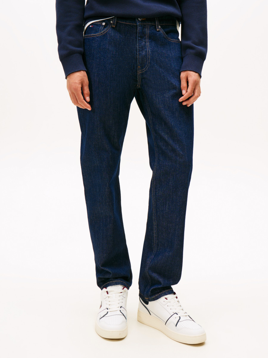 Tommy Jeans Ryan Slim Straight Leg Jeans - blau (1BK)
