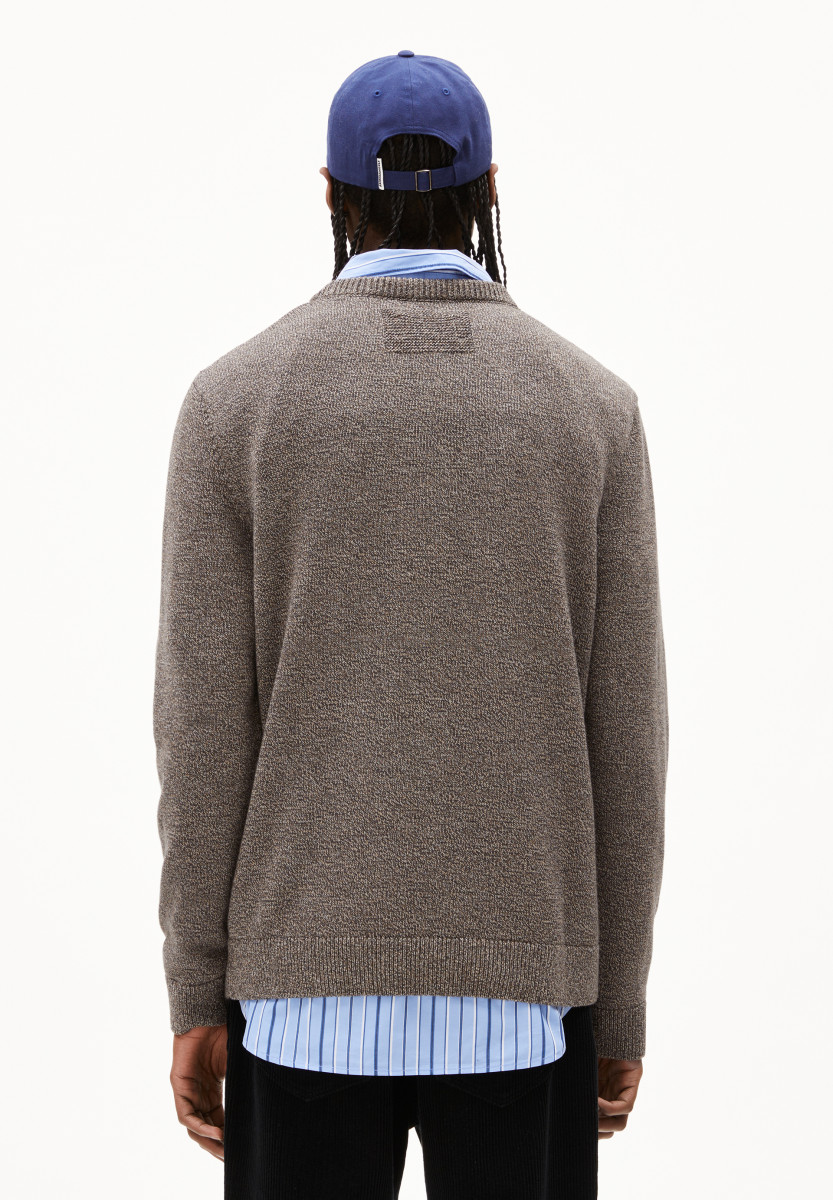 Armedangels Pullover aus Bio-Baumwolle - Alvaario - braun (3316)