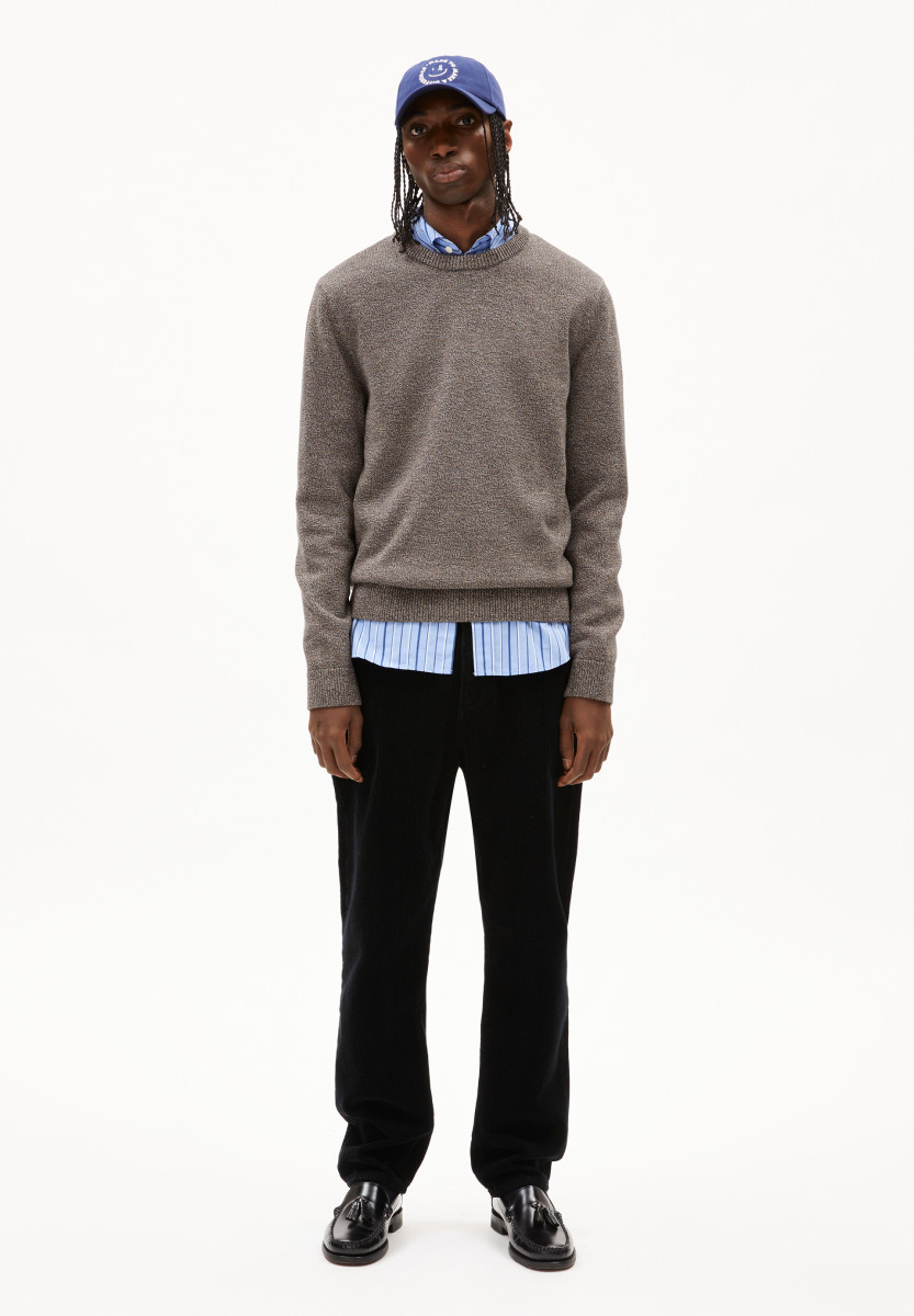 Armedangels Pullover aus Bio-Baumwolle - Alvaario - braun (3316)