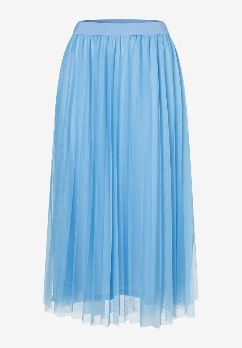 More More Jupe en maille bleu (0319) 36