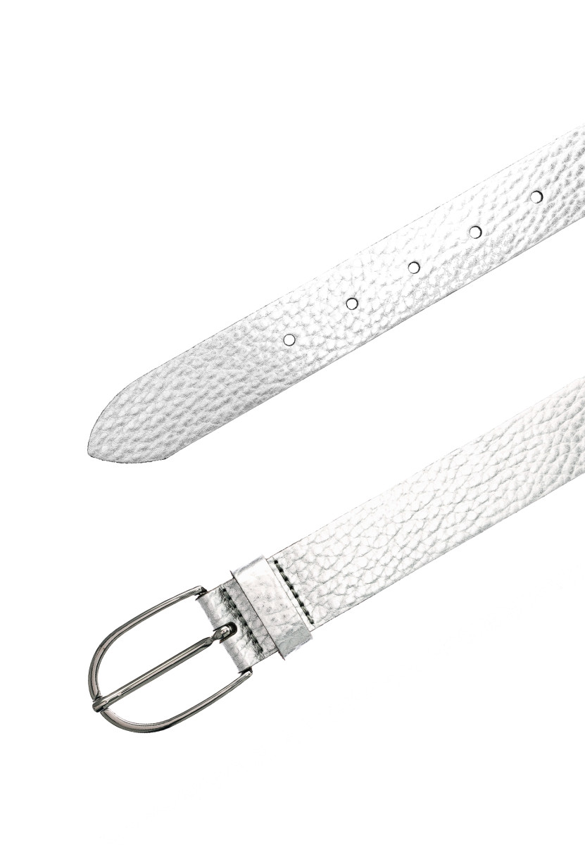 Vanzetti Leather belt - gray (0150)