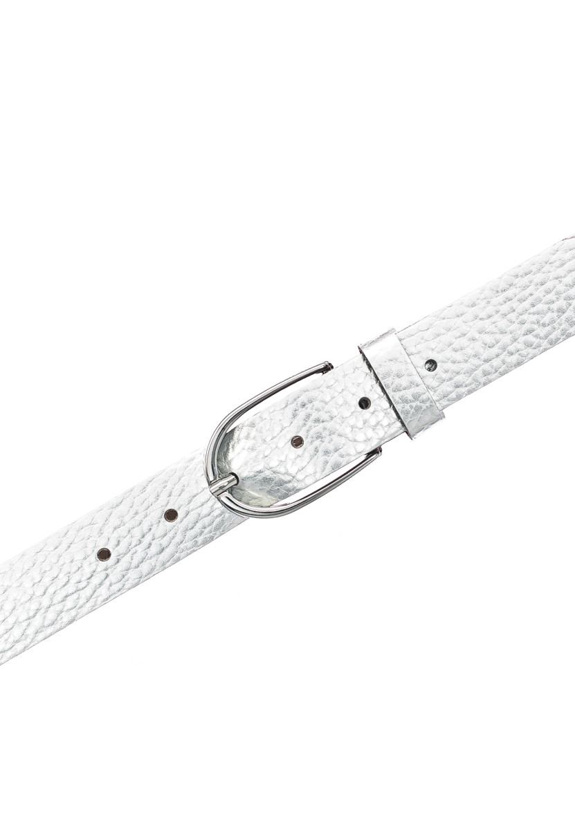 Vanzetti Leather belt - gray (0150)