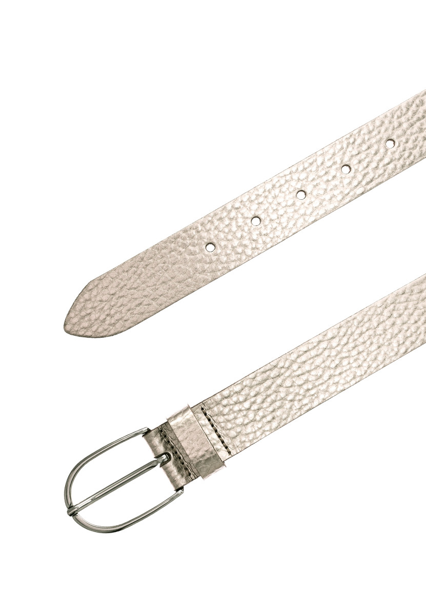 Vanzetti Leather belt - beige (0168)