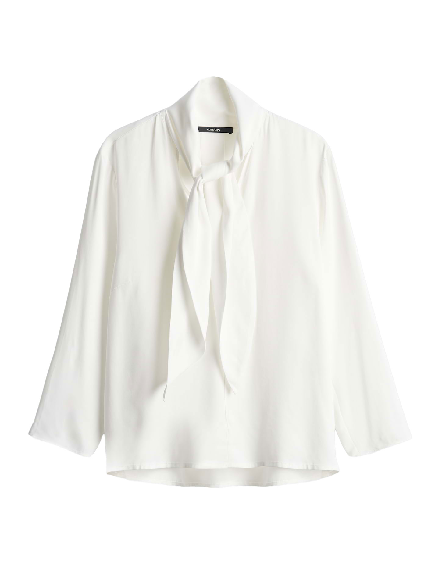 someday Schluppenbluse - Zcarfa - weiß (1004)
