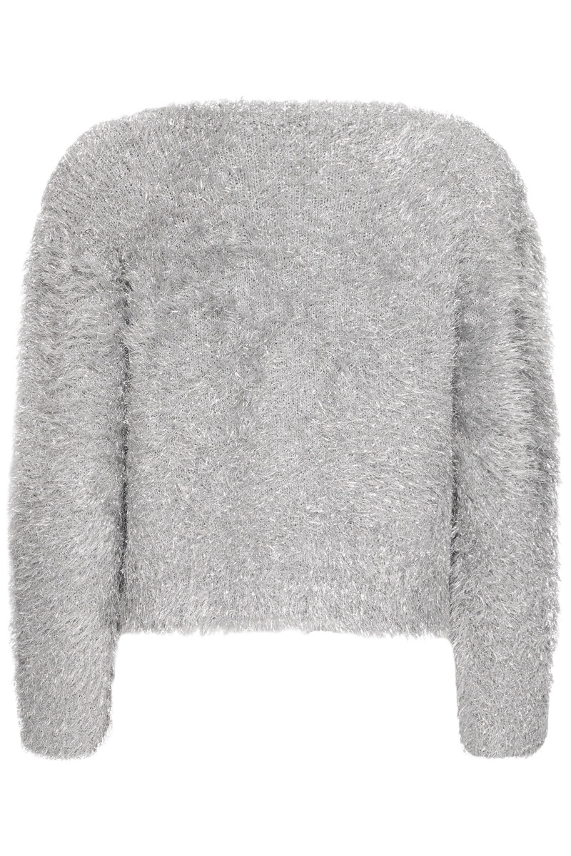 ICHI Pullover - Ihblizi - silver (145002)