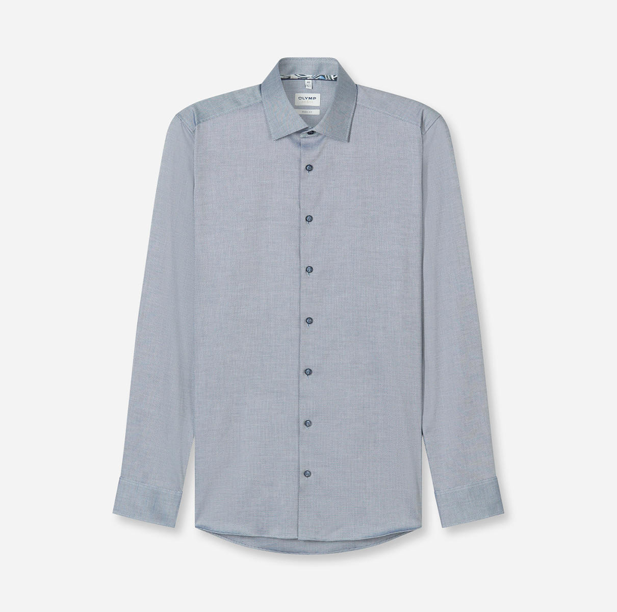 Olymp Body Fit: Businesshemd - blau (18)