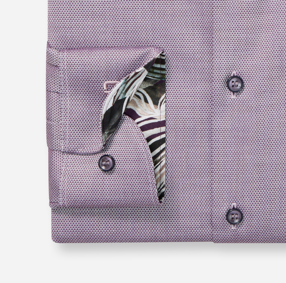 Olymp Body Fit: Businesshemd - violet (98)