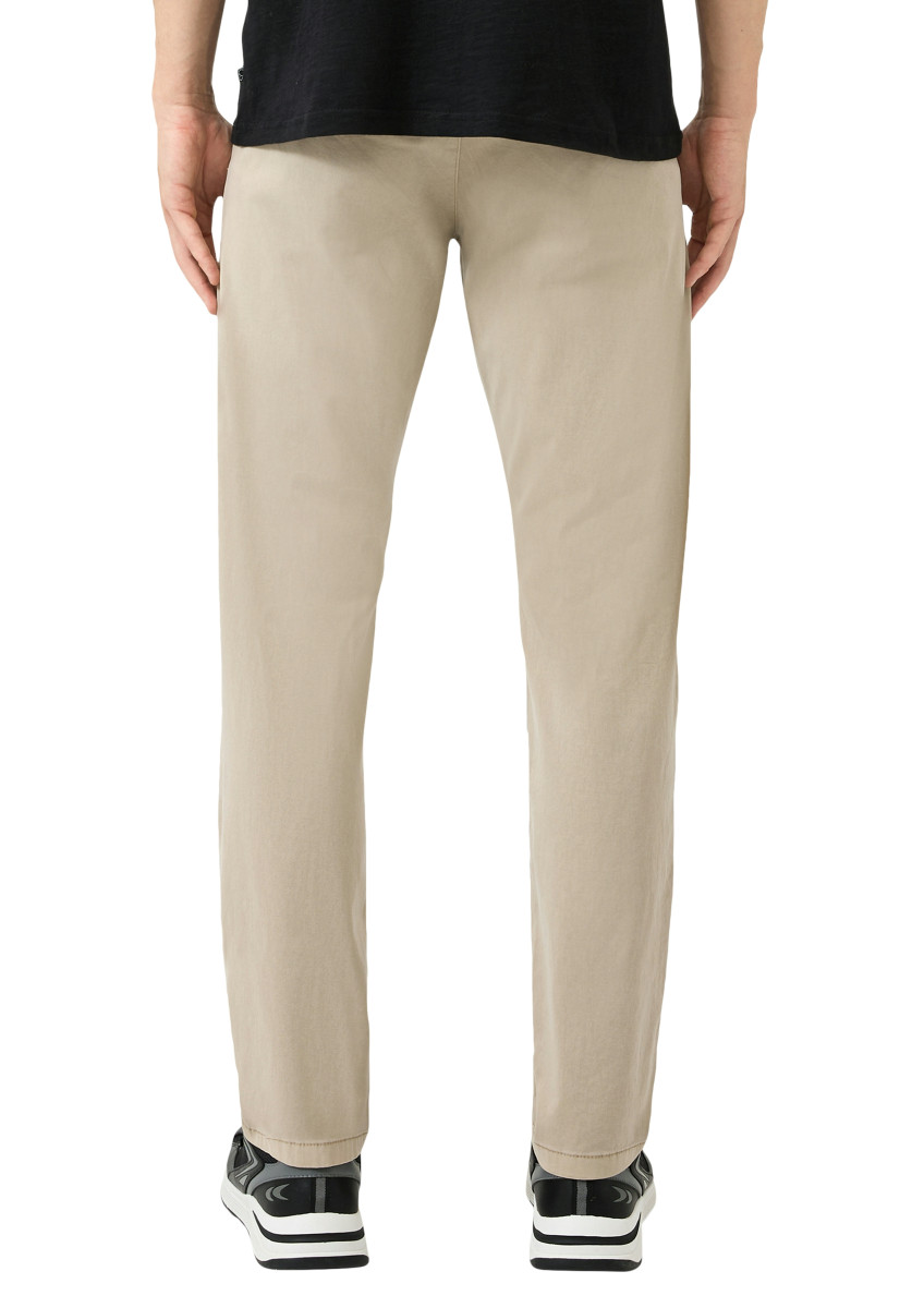 Q/S designed by Twillhose mit schmalem Bein - beige (8161)