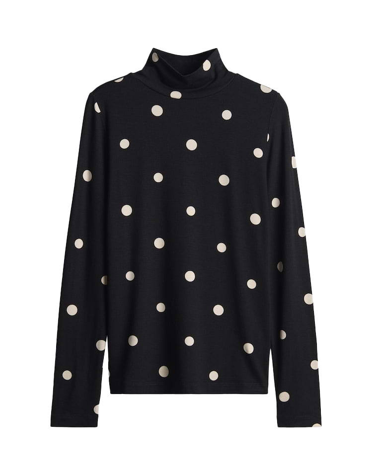 Opus Slim Longsleeve - Sipunkto - schwarz/weiß (900)