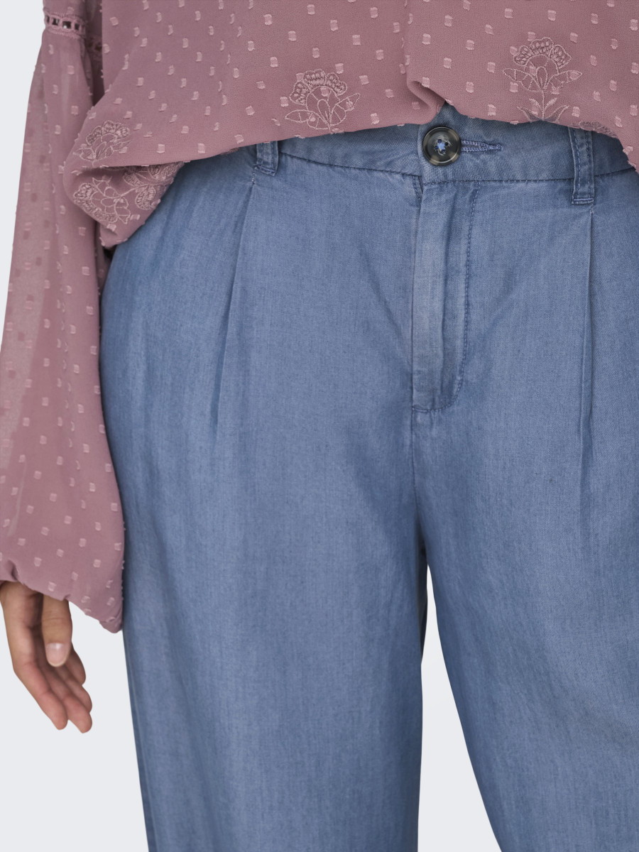 JDY Stoffhose - blau (179695)