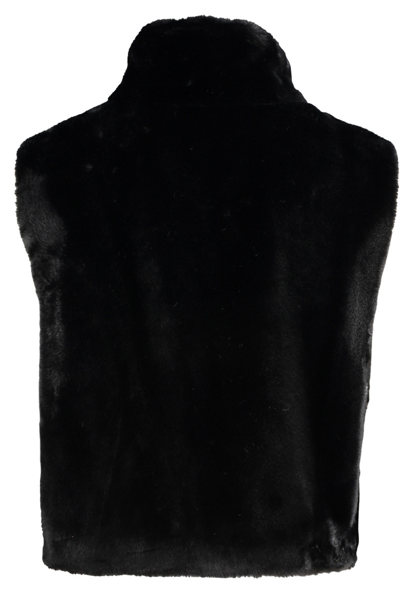 Betty Barclay Plüschweste - schwarz (9045)