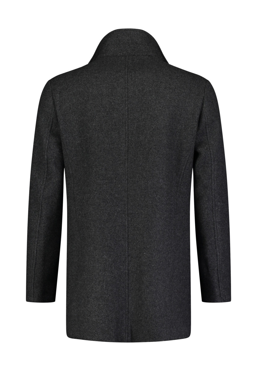 Roy Robson Mantel mit Stehkragen - grau (A007)
