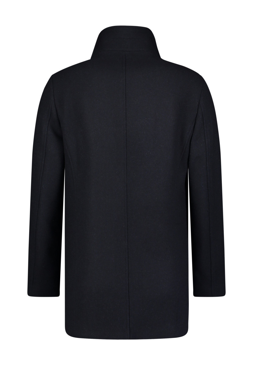 Roy Robson Mantel mit Stehkragen - blau (A401)