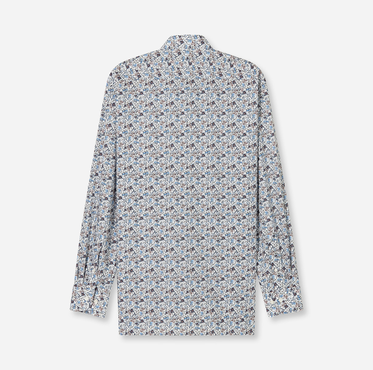 Olymp Modern Fit: Business Shirt - blue/green/white (00)