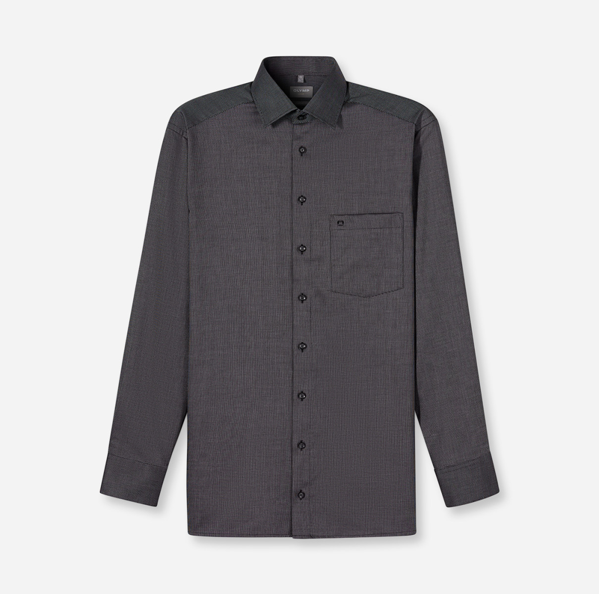 Olymp Comfort Fit: Business shirt - gray (63)