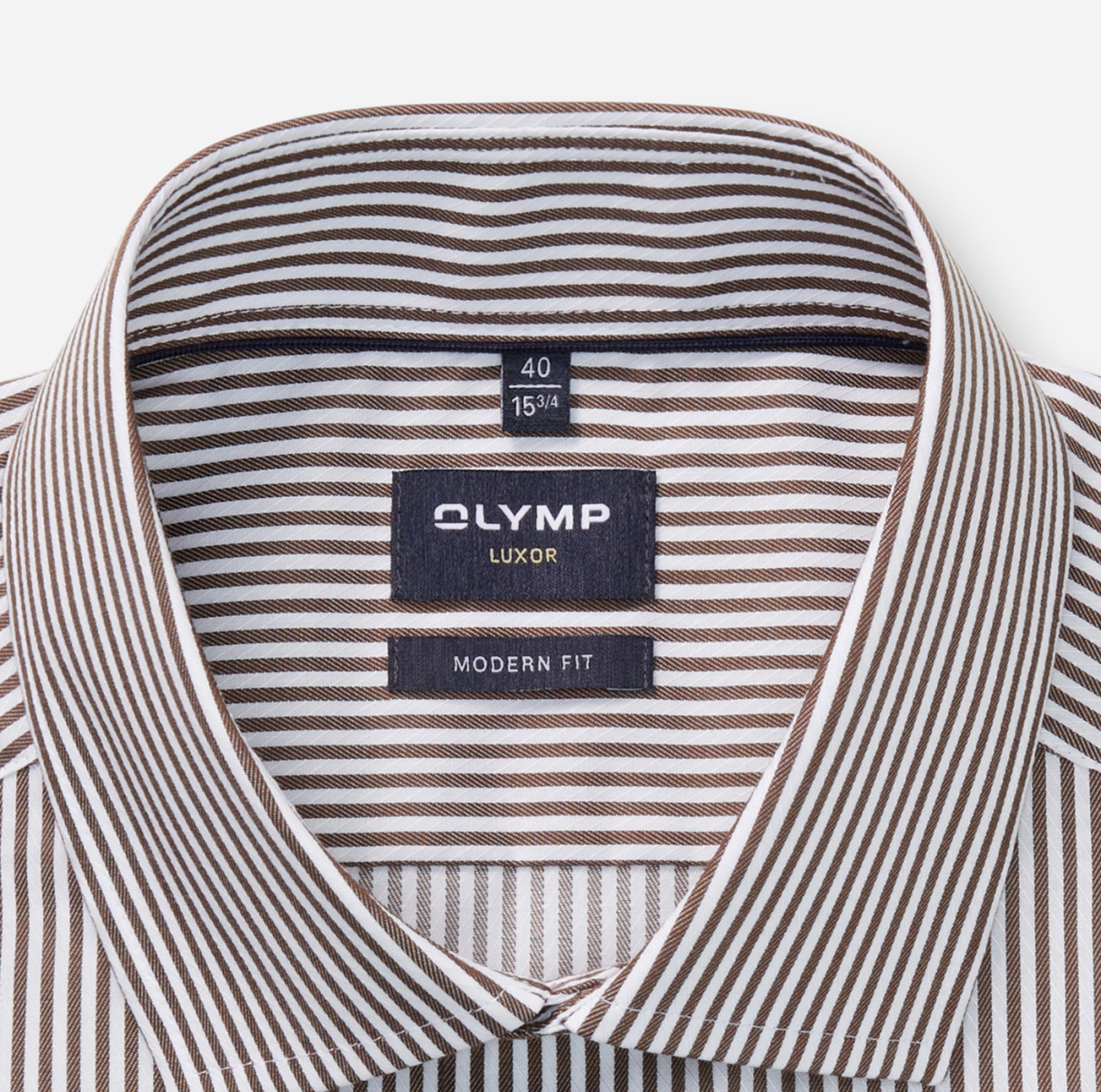 Olymp Modern Fit: Business Shirt - brown (28)
