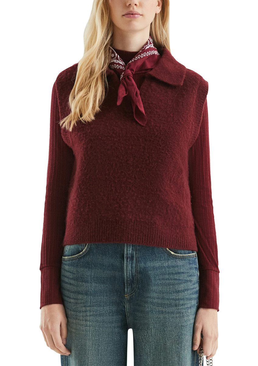 Q/S designed by Strickpullover - rot (39W0)