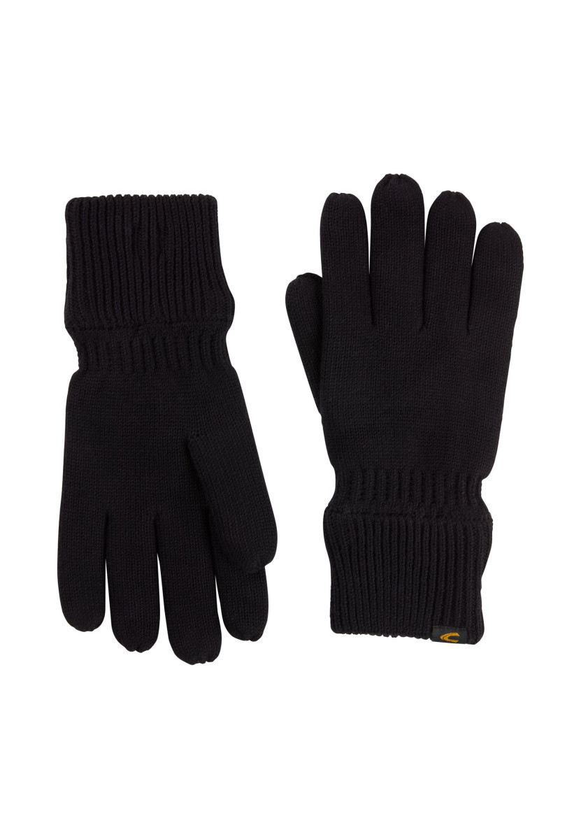 Camel active Cotton gloves with warming lining - gray (88)