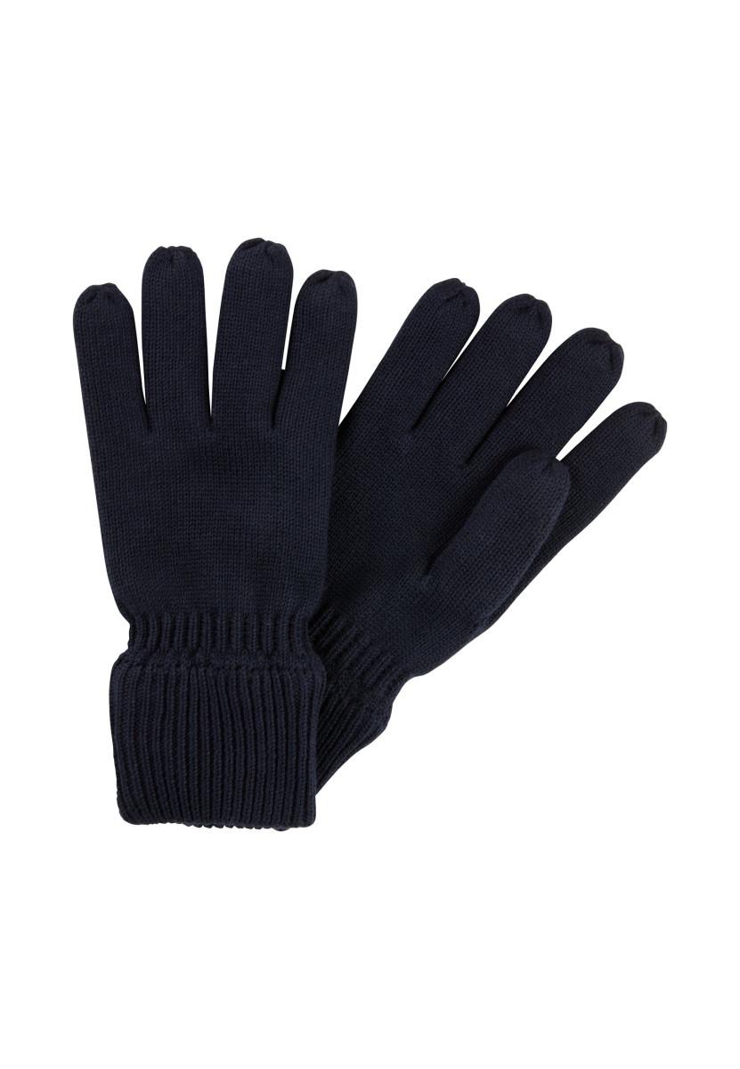 Camel active Cotton gloves with warming lining - blue (48)