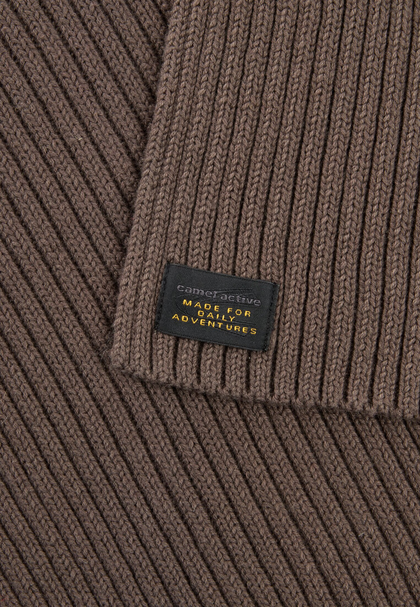 Camel active Schal aus Baumwoll-Mix - braun (27)