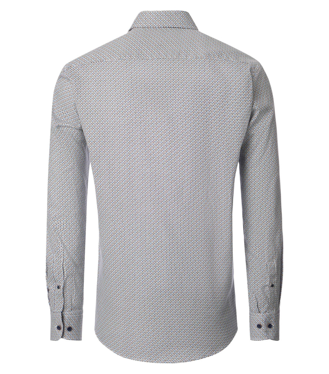 Casamoda Casual Fit: Freizeithemd - grün (300)