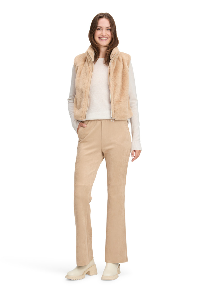 Betty Barclay Plüschweste - beige (7234)
