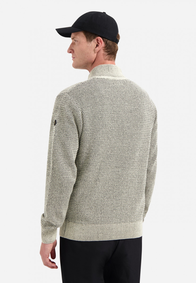 No Excess Pull avec demi-zip sportif - gris (014)