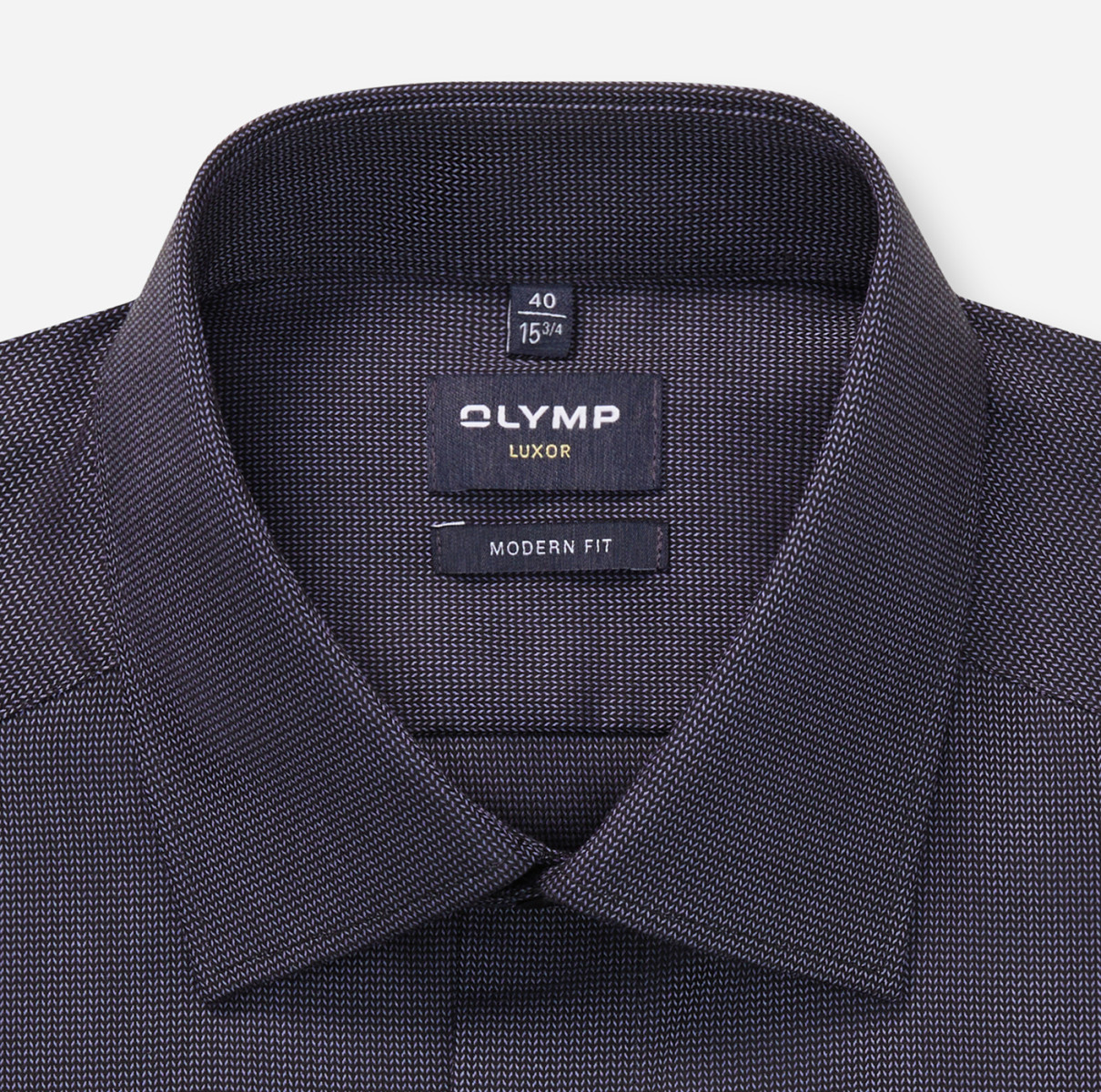 Olymp Modern Fit: Business Shirt - violet (83)