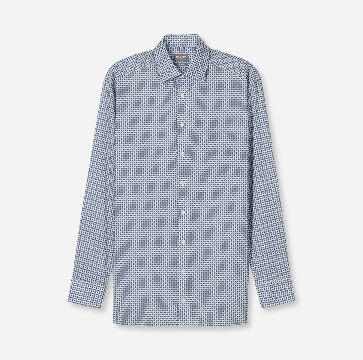 Olymp Comfort Fit: Business shirt - blue (18)