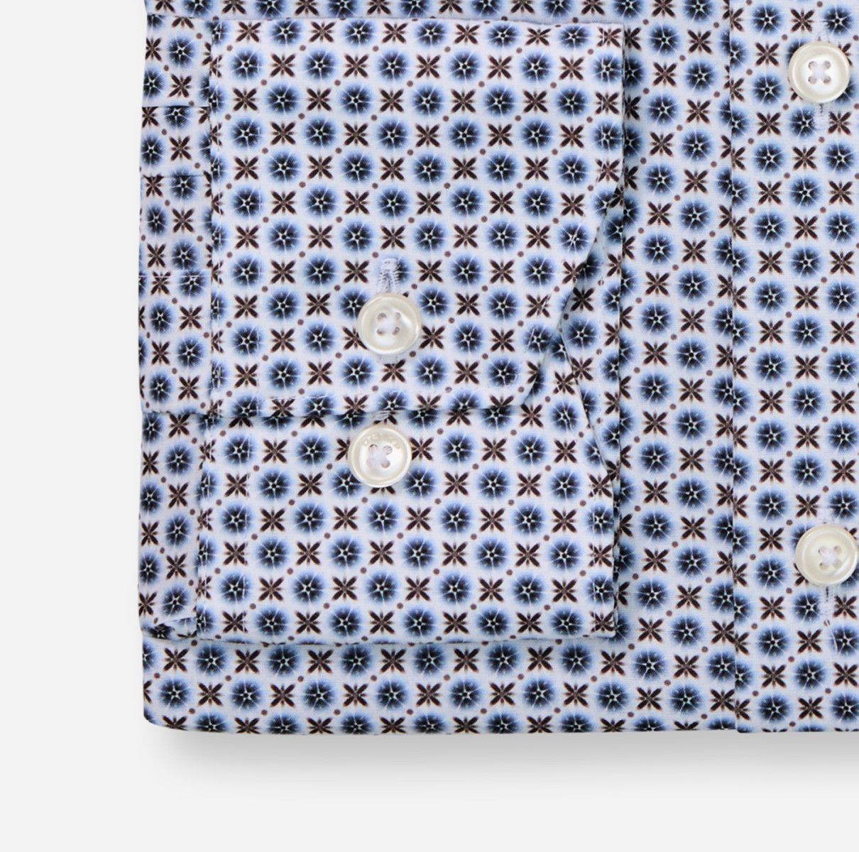 Olymp Comfort Fit: Business shirt - blue (18)