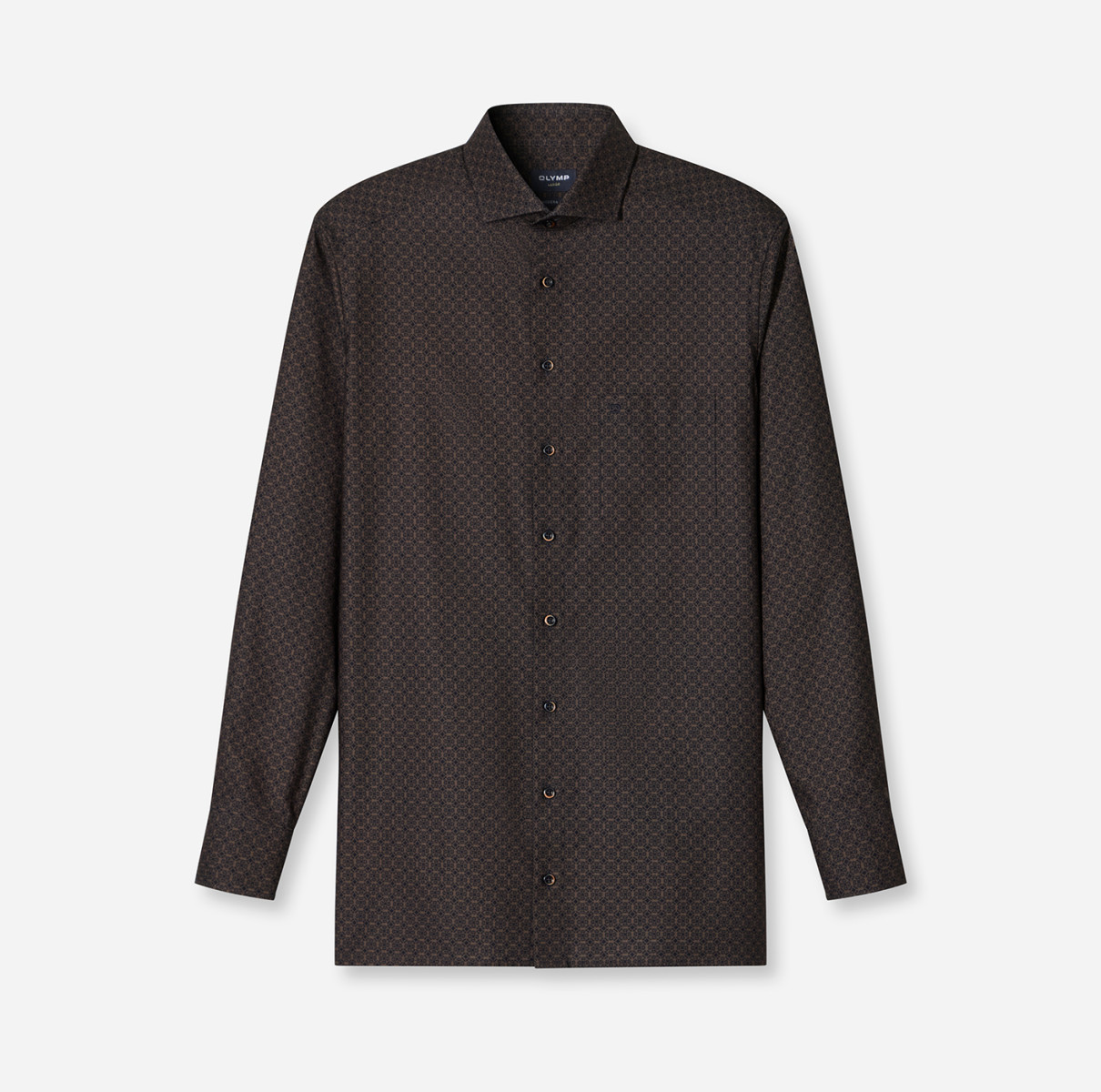 Olymp Modern Fit: Business Shirt - brown (24)