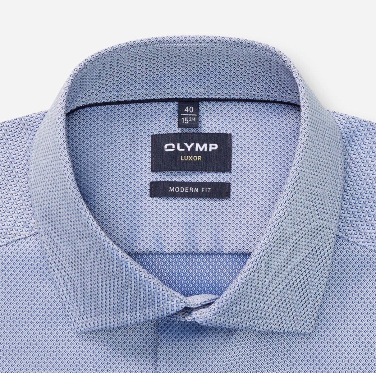 Olymp Modern fit: Shirt - blue (19)